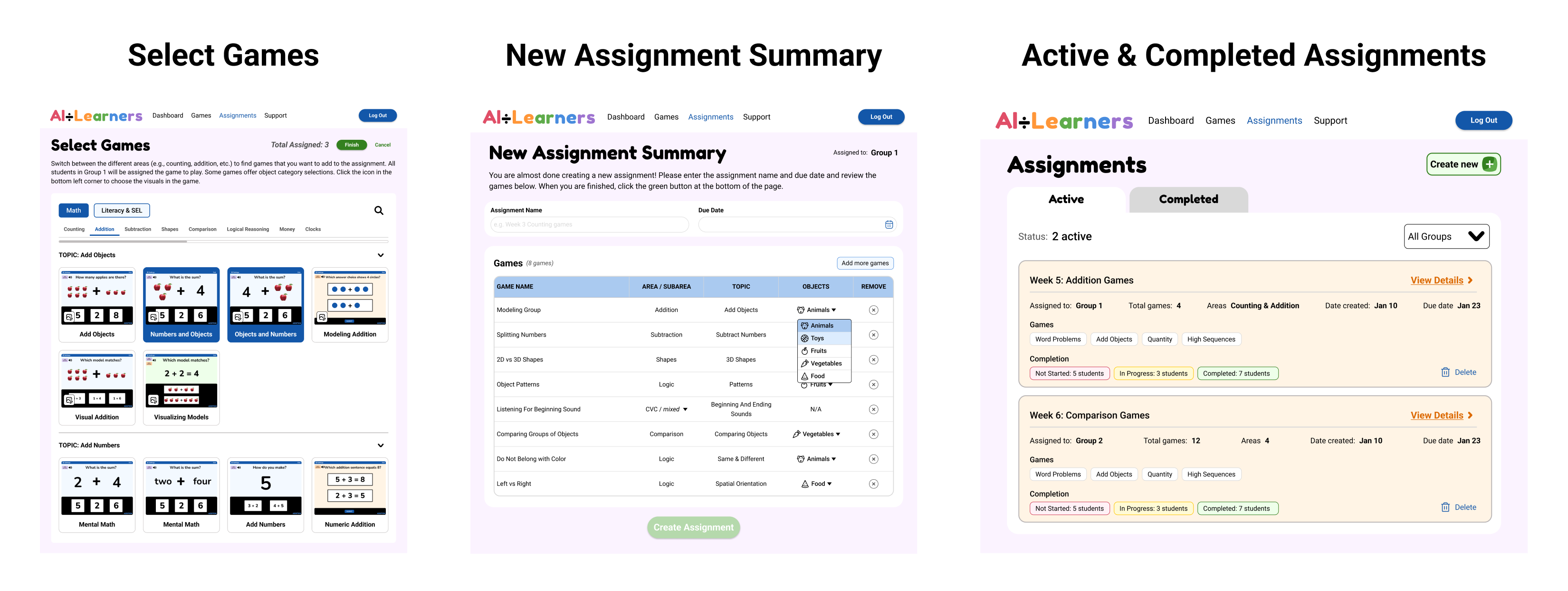 Assignment Creation Tool